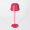 Asen Lampe de table d'extérieur, Lampe à poser LED Rose, 1 lumière