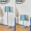 Belece Lampe de table d'extérieur, Lampe à poser LED Bleu, 1 lumière