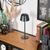 Asen Lampe de table d'extérieur, Lampe à poser LED Noir, 1 lumière