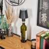 Salgadinho Lampe de table d'extérieur, Lampe à poser LED Noir, 1 lumière