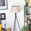 Bassagoda Lampadaire beige, Blanc, 1 lumière