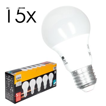 E27 LED 9 Watt blanc chaud 806 Lumen