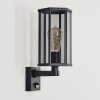 Monfanim Lampe murale d´extérieur Noir, 1 lumière