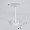 Baigorrita Lampe de table d'extérieur, Lampe à poser LED Blanc, 1 lumière