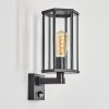 Monfanim Lampe murale d´extérieur Noir, 1 lumière