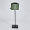 Longchamps Lampe de table d'extérieur, Lampe à poser LED Brun, Vert, 1 lumière