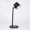 Krumstorp Lampe à poser, Applique murale, Liseuse LED Noir, 1 lumière