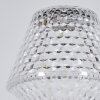 Style champignon  Balsa Lampe à poser, Liseuse LED Transparent, 1 lumière