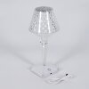 Style champignon  Balsa Lampe à poser, Liseuse LED Transparent, 1 lumière