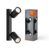 Spot Plafonnier Luminaires Ledvance LED Noir, 2 lumières