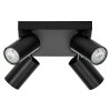 Spot Plafonnier Luminaires Ledvance LED Noir, 4 lumières