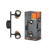 Spot Plafonnier Luminaires Ledvance LED Noir, 2 lumières