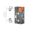 Spot Plafonnier Luminaires Ledvance LED Blanc, 2 lumières