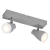 Spot Plafonnier Luminaires Ledvance LED Gris, 2 lumières