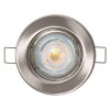 Set Spot encastrable au plafond Luminaires Ledvance LED Nickel mat, 5 lumières