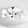 Gastor Plafonnier, Boule lumineuse Blanc, 12 lumières