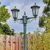 Loria Luminaire extérieur, Réverbère, Eclairage de chemin Vert, Noir, 2 lumières