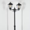 Anfei Luminaire extérieur, Réverbère, Eclairage de chemin Noir, 2 lumières