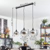 Tapitapa Suspension, Boule lumineuse Noir, 3 lumières