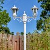 Loria Luminaire extérieur, Réverbère, Eclairage de chemin Blanc, 2 lumières