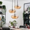 Mertola Suspension, Boule lumineuse Noir, 3 lumières