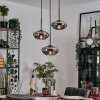 Mertola Suspension, Boule lumineuse Noir, 3 lumières