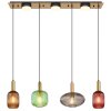 NORMY Suspension Luminaires Globo Lighting Laiton, 4 lumières