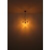 GERLY Suspension Luminaires Globo Lighting Noir, 3 lumières