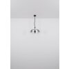 GERLY Suspension Luminaires Globo Lighting Noir, 5 lumières