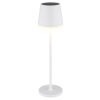 SOLAR Lampe de table d'extérieur, Lampe solaire Luminaires Globo Lighting LED Blanc, 1 lumière