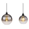 Newcastle Suspension Luminaires Globo Lighting Noir, 3 lumières