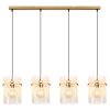 Gorley Suspension Luminaires Globo Lighting Or, 4 lumières