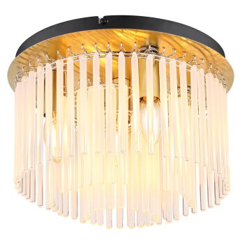 Gorley Plafonnier Luminaires Globo Lighting Or, 5 lumières