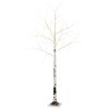 Birch Luminaire extérieur Luminaires Globo Lighting LED Noir, Blanc, 105 lumières