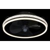 Cataleya Ventilateur de plafond lumineux Luminaires Globo Lighting LED Noir, 1 lumière, Télécommandes