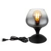 Maxy Lampe à poser Luminaires Globo Lighting Noir, 1 lumière