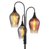 Lavus Lampadaire Luminaires Globo Lighting Noir, 3 lumières