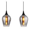 Lavus Suspension Luminaires Globo Lighting Noir, 3 lumières