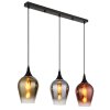 Lavus Suspension Luminaires Globo Lighting Noir, 3 lumières