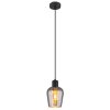 Ryan Suspension Luminaires Globo Lighting Noir, 1 lumière