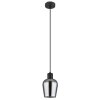 Ryan Suspension Luminaires Globo Lighting Noir, 1 lumière