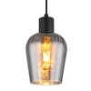 Ryan Suspension Luminaires Globo Lighting Noir, 1 lumière