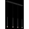 Blake Suspension Luminaires Globo Lighting Noir, 4 lumières