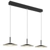 Lampone Suspension Luminaires Globo Lighting LED Noir, 1 lumière