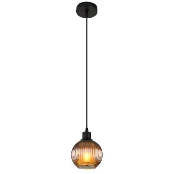 Zumba Suspension Luminaires Globo Lighting Noir, 1 lumière