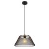 Baku Suspension Luminaires Globo Lighting Noir, 1 lumière