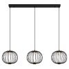 Galway Suspension Luminaires Globo Lighting LED Noir, 1 lumière