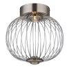 Galway Plafonnier Luminaires Globo Lighting LED Nickel mat, 1 lumière