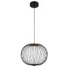 Galway Suspension Luminaires Globo Lighting LED Noir, 1 lumière