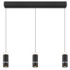 Alvarado Suspension Luminaires Globo Lighting LED Noir, 1 lumière